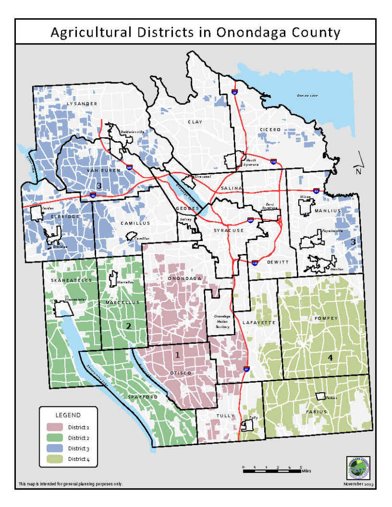 Agricultural Districts - Plan ONondaga